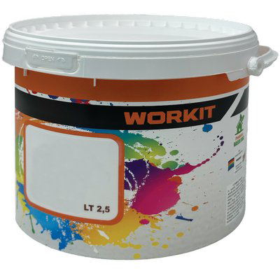 Idropittura Lavabile Workit Bianco LT 2,5 Idropittura Lavabile Workit Bianco LT 2,5