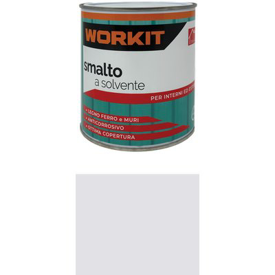 Smalto a Solvente Workit Bianco Perla RAL 1013 ML 750