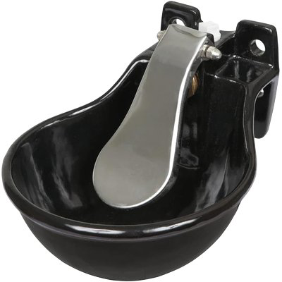 Abbeveratoio Bovini Battimuso INOX Kerbl Ghisa Verniciata LT 1,45 CM 20,5 1/2