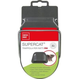 Trappola Topi Supercat Pro Maxi Swissinno Plastica CM 19
