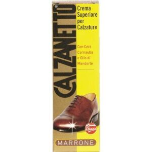Crema Lucida Scarpa Calzanetto Marrone ML 50