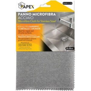 Panno Microfibra Acciaio Apex CM 35X30