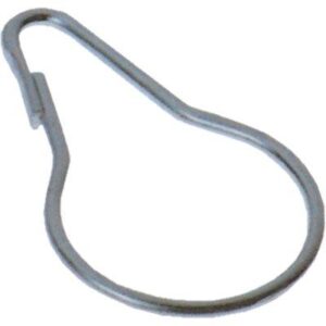 Anello Acciaio x Tenda Doccia Zincocromato x Tubo MM 25 Cf=pz 200