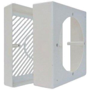 Adattatore Aspiratore Elettrico Vetro Lux 1002 Bianco D=mm 80-120