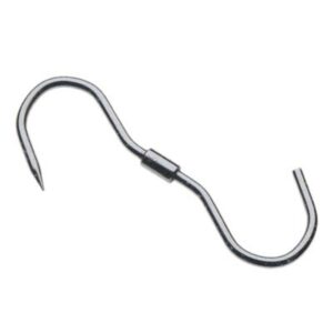 Gancio Macellaio Girevole 1 Punta INOX MM 220X9