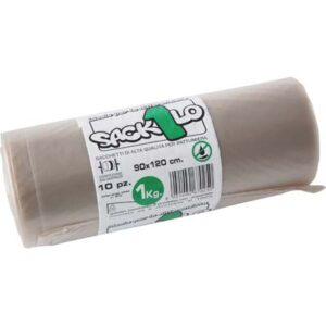 Sacco Immondizia Industriale Ambra Elepacking CM 70X110 My 50 Cf=pz 10