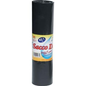 Sacco Immondizia Condominio Nero CM 80X110 Cf=pz 10