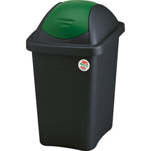 Bidone Immondizia Multipat Stefanplast Verde LT 60 CM 39X39 H.cm 68