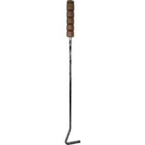 Attizzatoio x Camino Lux Ferro Battuto/legno CM 60