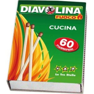 Fiammiferi Corti Diavolina MM 55 CF=4XPZ 60