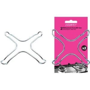 Riduttore x Fornello Gas Pronty Acciaio Cromato Cf=pz 2