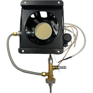 Bruciatore Stufa Gas Round Patio Flame Domus CM 180