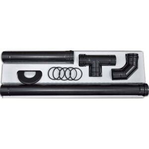 Tubo Pellet Nero Opaco Kit Save CM 8 Cf=pz 11