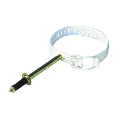 Collare Reggitubo Classic Bianco CM 10/15 + Tassello