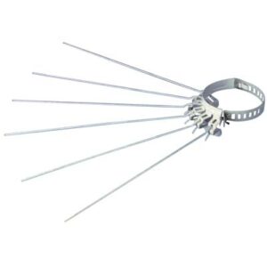 Stendibiancheria a Raggiera Bianco x Tubo CM 8/13