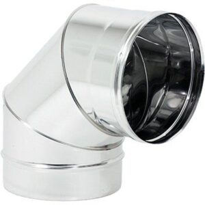 Gomito INOX Aisi 304 90° CM 10