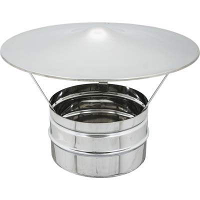 Fumaiolo Cinese Acciaio INOX Aisi 304 CM 15