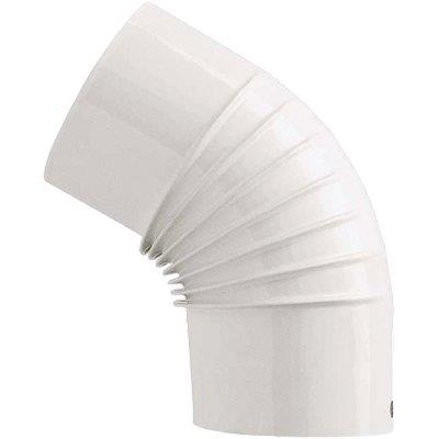 Gomito Legna 45° Classic Bianco Save CM 13
