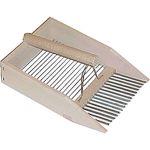 Coglibacche e Mirtilli Faggio Acciaio Zinc MM 235X135X80