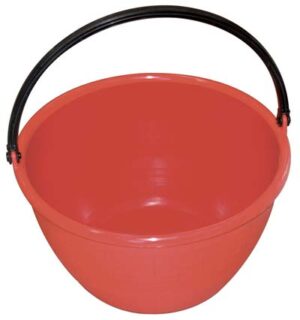 Cesta Raccolta Tonda Stefanplast Ppl Rosso LT 20