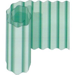 Laminato Vetroresina Ondulato Verde H.cm 100 L.mt 40