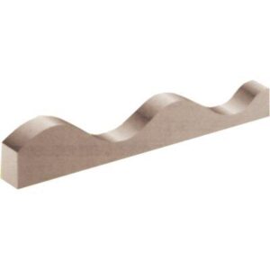 Listello x Laminato Ondulato Legno L.mt 2 Onda MM 76X18 Cf=pz 50
