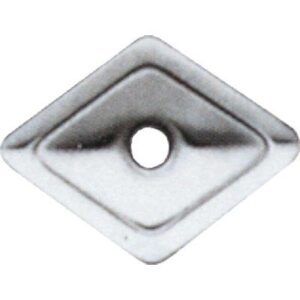 Rondella Tirafondo Romboidale Zincata MM 27X27 Foro MM 6,5 Cf=pz 100