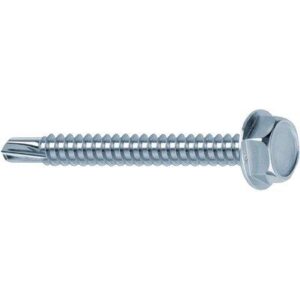 Vite Autoperforante Metallo Drillex Mustad Tecc Zinc Bianca/chromiting MM 4,2X13 Cf=pz 500