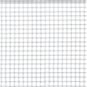 Rete Plastica Balcone Quadra Tenax Hdpe Bianco MM 10X10 H.cm 100 ML 5