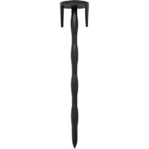 Picchetto Chiodo Blocca Telo + Alette Pa Nero Dentato MM 45X25 H.cm 11 Cf=pz 200