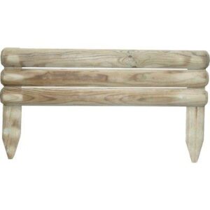 Bordura Aiuola Vampiry Legno Euro Pino Impregnato CM 55 H.cm 15/30