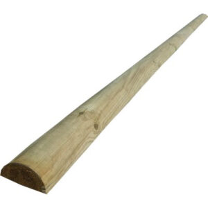 Mezzo Palo Tondo Legno Euro Pino Impregnato CM 8 H.cm 250