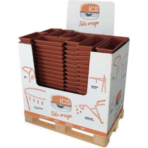 Cassetta + Riserva Jumbox Melissa Ics PP Terracotta Cf=pz 162