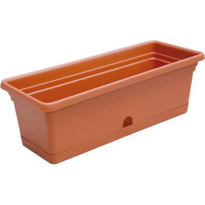 Cassetta + Riserva Melissa Ics PP Terracotta CM 40X20 H.cm 16