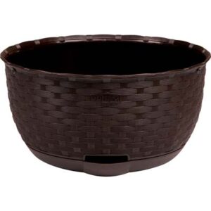 Ciotola Rattan Natural Stefanplast PP Moka CM 30 H.cm 14,5