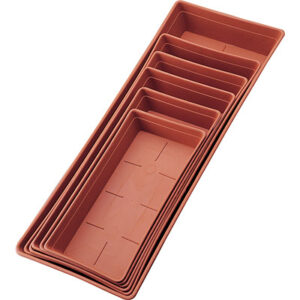 Sottocassetta Bama PP Terracotta CM 30X15 H.cm 5