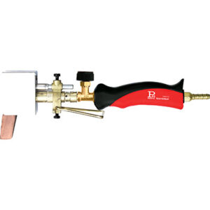 Saldatore a Gas + Mazza e Cuffia Project Rame GR 200 Bruciatore MM 17 L. CM 31 I001