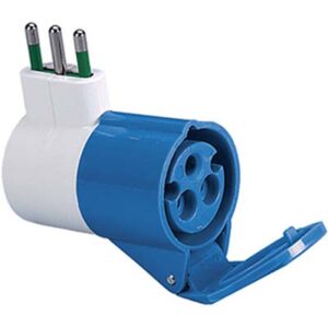 Adattatore 16A-PRESA Blu Fme 2P+T 16A IP44