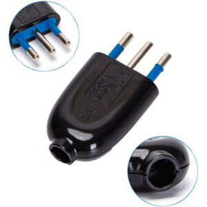 Spina Mobile Aigostar Nero 2P+T 10A