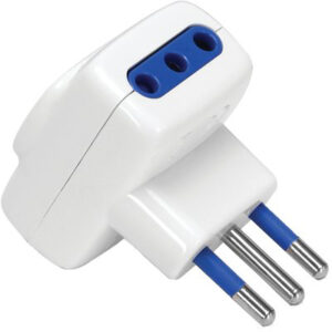 Adattatore Triplo 10A-10A Aigostar Bianco 2P+T