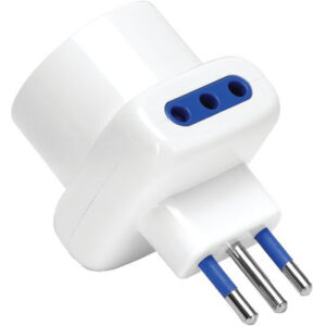 Adattatore Triplo 10A-10A+SCHUKO Aigostar Bianco 2P+T