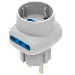 Adattatore Triplo SCHUKO-16A+SCHUKO Aigostar Bianco 2P+T
