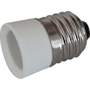 Adattatore Lampada E27-E14 Termoplastico