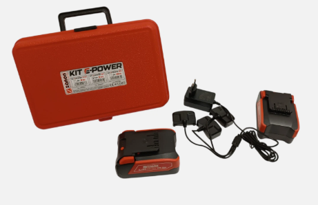 Kit Batterie Zanon 18V 5Ah E-Power 2X