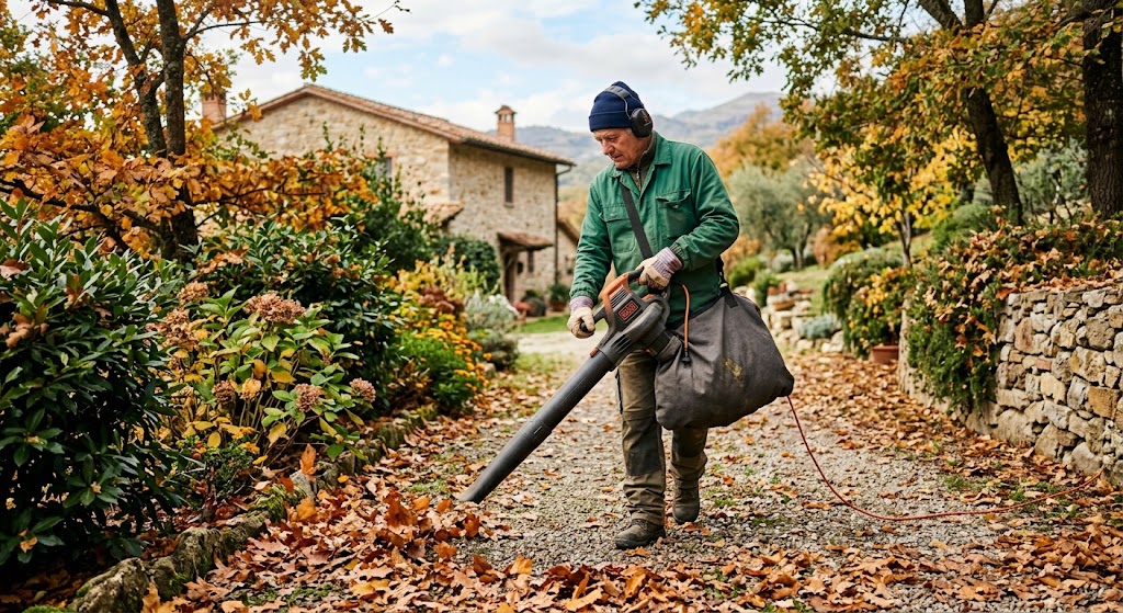 Soffiatore aspiratore per foglie