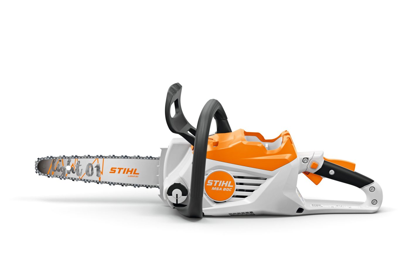 Motosega a batteria STIHL MSA 80 C-B vista laterale